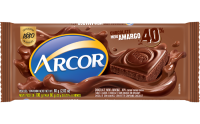 imagem de CHOCOLATE ARCOR MEIO AMARGO 40% CACAU 80G