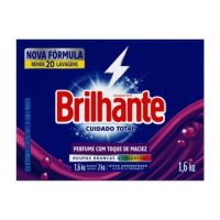 imagem de DETERGENTE PÓ BRILHANTE 1.6KG CUID TT CX
