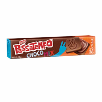 imagem de BISCOITO RECHEADO PASSATEMPO 130G CHOCOMIX