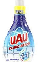 imagem de LIMPADOR UAU CLORO ATIVO 500ML 4EM1 REFIL