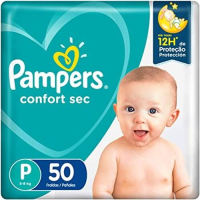 imagem de FRALDA DESCARTÁVEL PAMPERS CONFORTSEC MEGA P 50UN