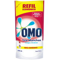 imagem de TIRA MANCHAS LÍQUIDO OMO 450ML BRANCO