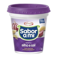 imagem de TEMPERO SABOR COMP 1KG ALHO SAL PT