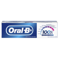 imagem de CREME DENTAL ORAL B 100% MENTA REFRESCANTE  70G