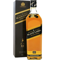 imagem de WHISKY 12 ANOS JOHNNIE WALKER BLACK LABEL GARRAFA 1L