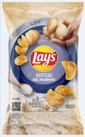 imagem de BATATA ELMA CHIPS LAYS 68G RÚSTICA SAL MARINHO