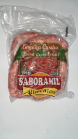 imagem de LINGUIÇA CASEIRA SABORAMIL 1KG SUÍNA ERVAS