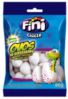 imagem de CHICLETE FINI OVOS DINOSSAURO 80G