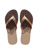 imagem de SANDÁLIA HAVAIANAS ELEGANCE PRINT 35 36 CAFE