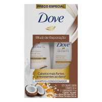 imagem de KIT DOVE SHAMPOO 350ML+COND 175ML RITUAL REPARAÇÃO