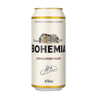 imagem de CERVEJA PILSEN BOHEMIA LATÃO 473ML CX12 UNIDADES