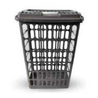 imagem de CESTO TELADO RET.48L C/TAMPA - SILVERBLACK REF.1218