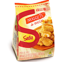 imagem de NUGGETS SADIA FRANGO COM QUEIJO 300G