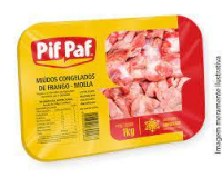 imagem de MOELA FRANGO PIF PAF BANDEJA 1KG