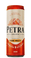 imagem de CERVEJA PETRA PURO MALTE LATA 350ML CX12 UNIDADES