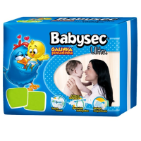 imagem de FRALDA DESCARTÁVEL BABYSEC ULTRA JUMBINHO M C/18